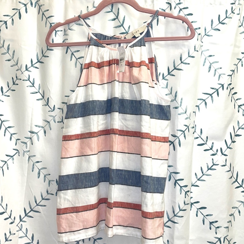 Summer stripped tank